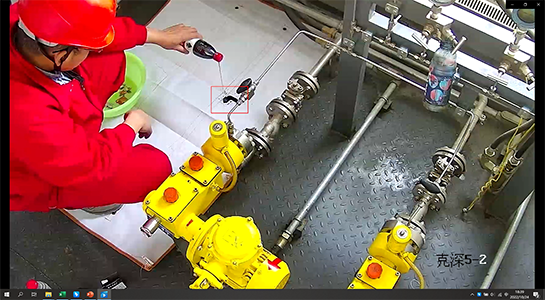 跑冒滴漏識(shí)別報(bào)警